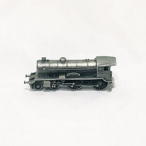 Vintage Yorkshire Train Engine Pewter Locomotive Franklin Mint 1985